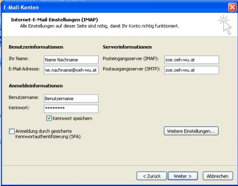 Outlook 2003 Screenshot 4