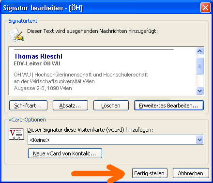 Outlook 2003 Screenshot 4